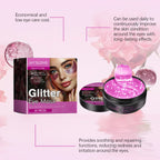 Anti Wrinkles Glitter Eye Mask Fade Fine Lines Firming Gel Removal Dark Circles Anti Puffiness Nourish Moisturizing Eye Patches