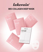Bio-Collagen Real Deep Mask Supplement Collagen Hydrating Overnight Hydrogel Mask Elasticity Improvement Pore Minimizing Firming