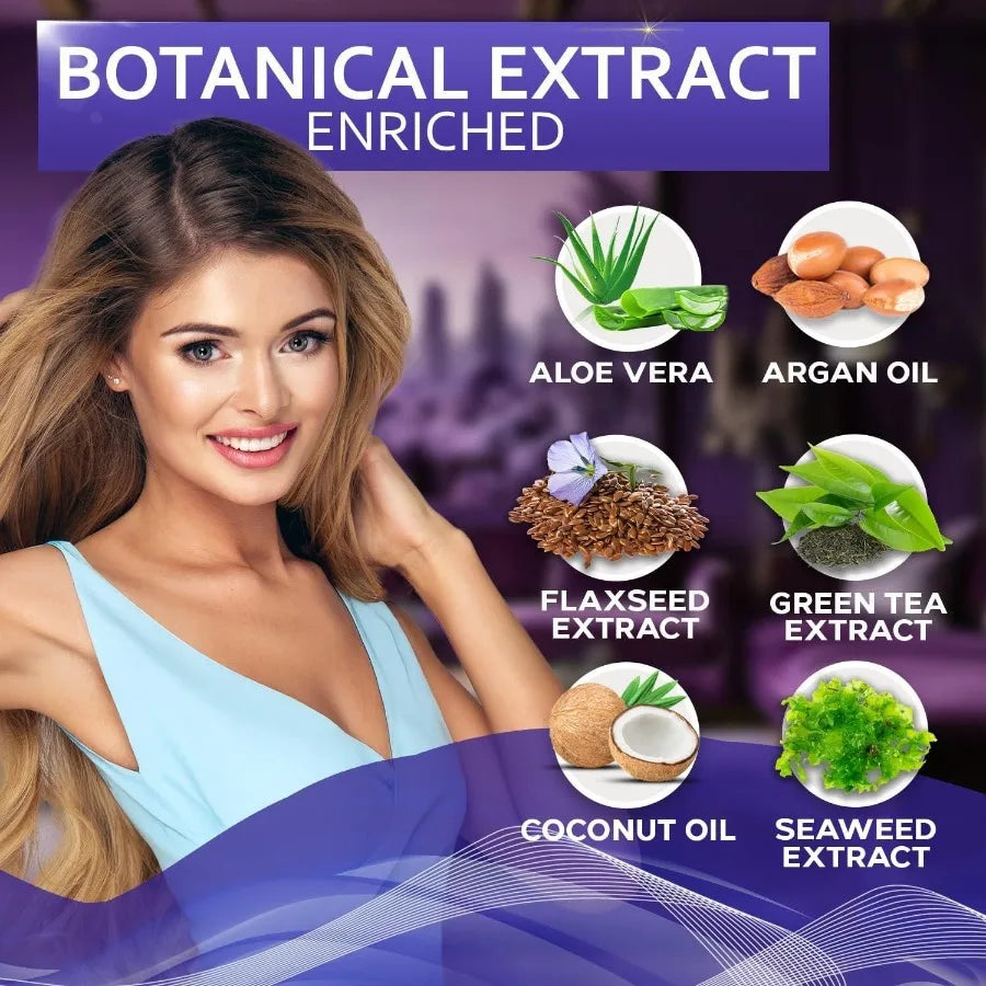 Hard Water Shampoo and Conditioner Set Sulfate Free Hair Care Products for Women and Men Moisturizing Treatment with Chelating