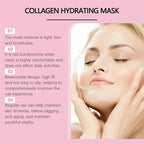 Bio-Collagen Face Mask Collagen Protein Hydrogel Soft Gel Mask Deep Moisturizing For Women Skin Care Products 1/3/5/10PCs
