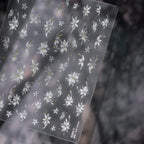 Halloween 5D Nail Art Stickers Sweet Pink Heart-Shaped Pumpkins Black Cat Bat Flocks Ghosts Skeleton Manicure Decal for Girls