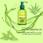 OUHOE Hair Care Tea Tree Essential Oil Improves Dry Split Ends And Nourishes Hair LeaveIn Essential Oil