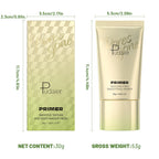 Facial and Body Primer - Tinted Moisturizer, Suitable for Face and Body Makeup, Gentle Formula with Brightening and Hydration, S