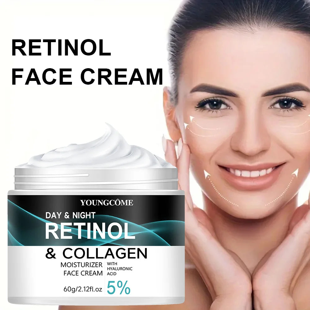 Retinol Cream Promotes Skin Elasticity and Luster Nourishing Nourishing and Locking Moisture To Improve Skin Texture Cosmetics