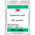 High content 99% Cosmetic raw materials Hyaluronic acid powder anti-wrinkle and Anti-aging,Moisturizing,free shippin