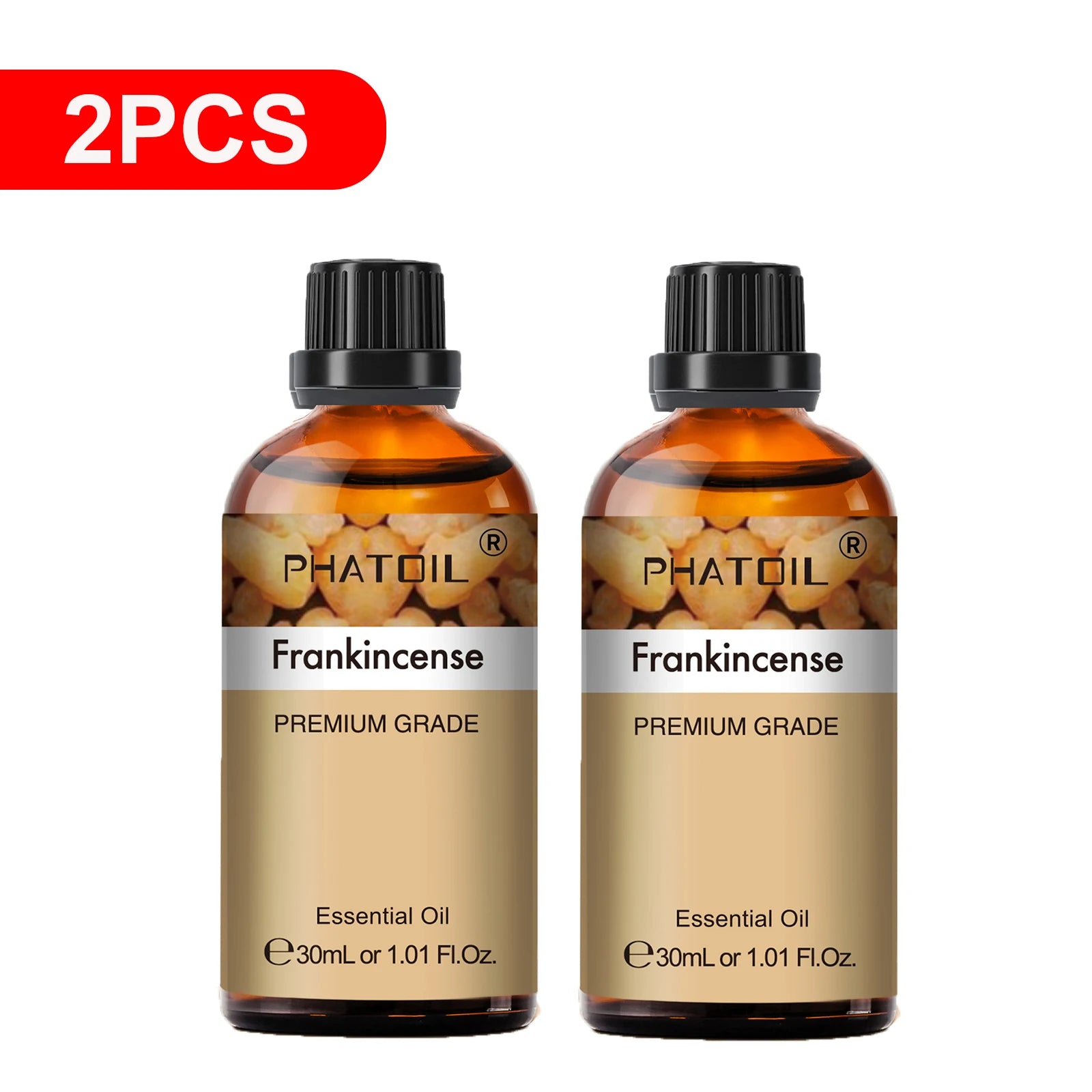 PHATOIL 2PCS 30ml Eucalyptus Essential Oils For Aromatherapy Candle Making Vanilla Lavender Sandalwood Rose Lemon Essential Oil