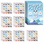 600PCS High-end Pimple Invisible Ultra-thin And Breathable Pimples Patch Cartoon Acne Patch Cute Cat Shaped Acne Dots Patches