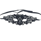 Halloween Makeup Masquerade Sexy Black Lace Mask Party Hollow Half Face Eye Mask Cosplay Prom Props Nightclub Dance Masks