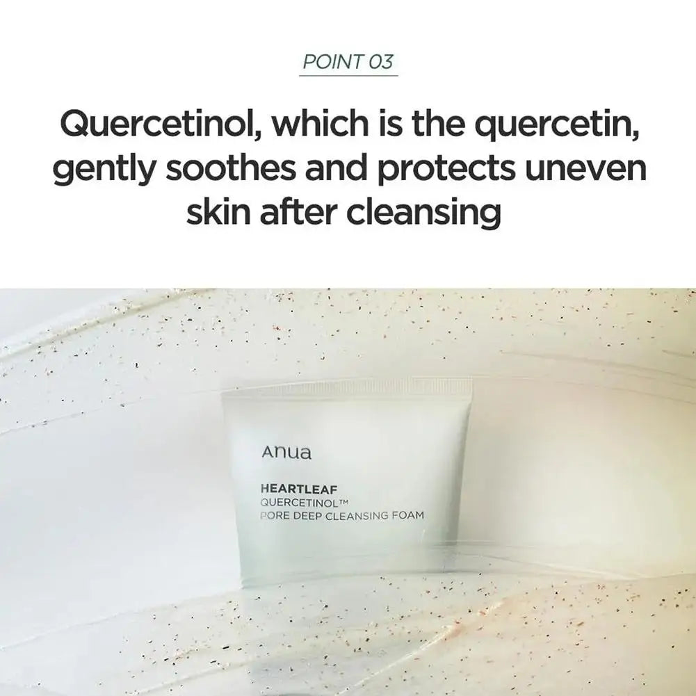 150ml Facial Cleanser Deep Cleansing Moisturizing Oil Control Refreshing Non-Drying Cleanser with Rich Foam for Skin Care