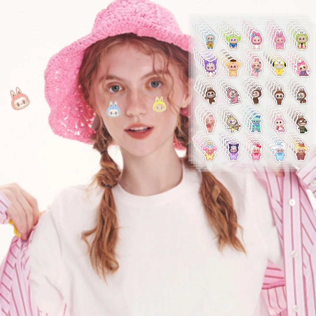 125pcs pimple patches are gentle and non-irritating, and they can cover pimples and blemishes