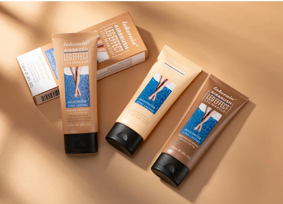 Wholesale Leg Makeup Lotion Even Skin Tone Body Foundation Waterproof Longlasting Body Tanning Cream Medium Bronze Leg Cosmetics