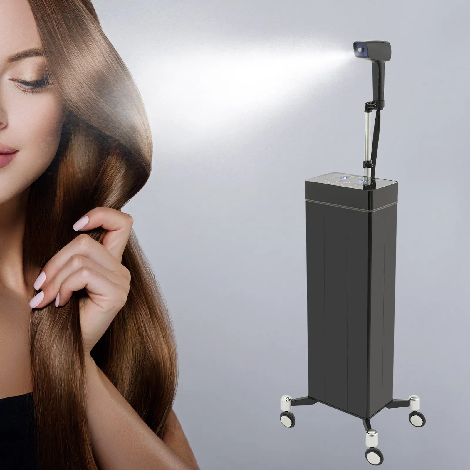 Hair Steamer Nano Hair Steamer for Deep Conditioning Standing Nano Hair Steamer for Hair Care