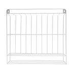 Modern Silver Iron Large Hair Dye Organizer Hair Dye Rack Salon Hair Dye Storage Rack