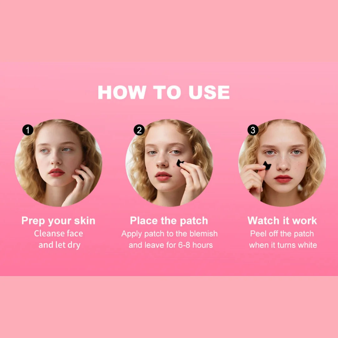 125pcs pimple patches are gentle and non-irritating, and they can cover pimples and blemishes