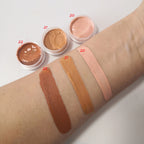 Private Label Water Activated Eyeliner Matte Brown Color Cake Liner Face Paint