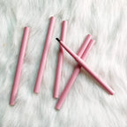 Eyebrow Pencil Waterproof Natural Long Lasting Smooth Blendable High Pigment Brow Pencil Eye Makeup Pink Box Custom Logo 10pcs