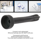 Enema Bottle Nozzle Portable Douche Bottle Plug Skin Friendly Convenient Lid Threaded Connection Silicone for Vaginal Cleaning