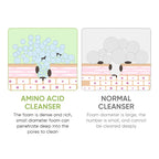 Facial Cleansing Mousse with Brush Head,Oil Control Pores Decontamination Face Cleaner,Mild Hydration Soothing Purifying Foam