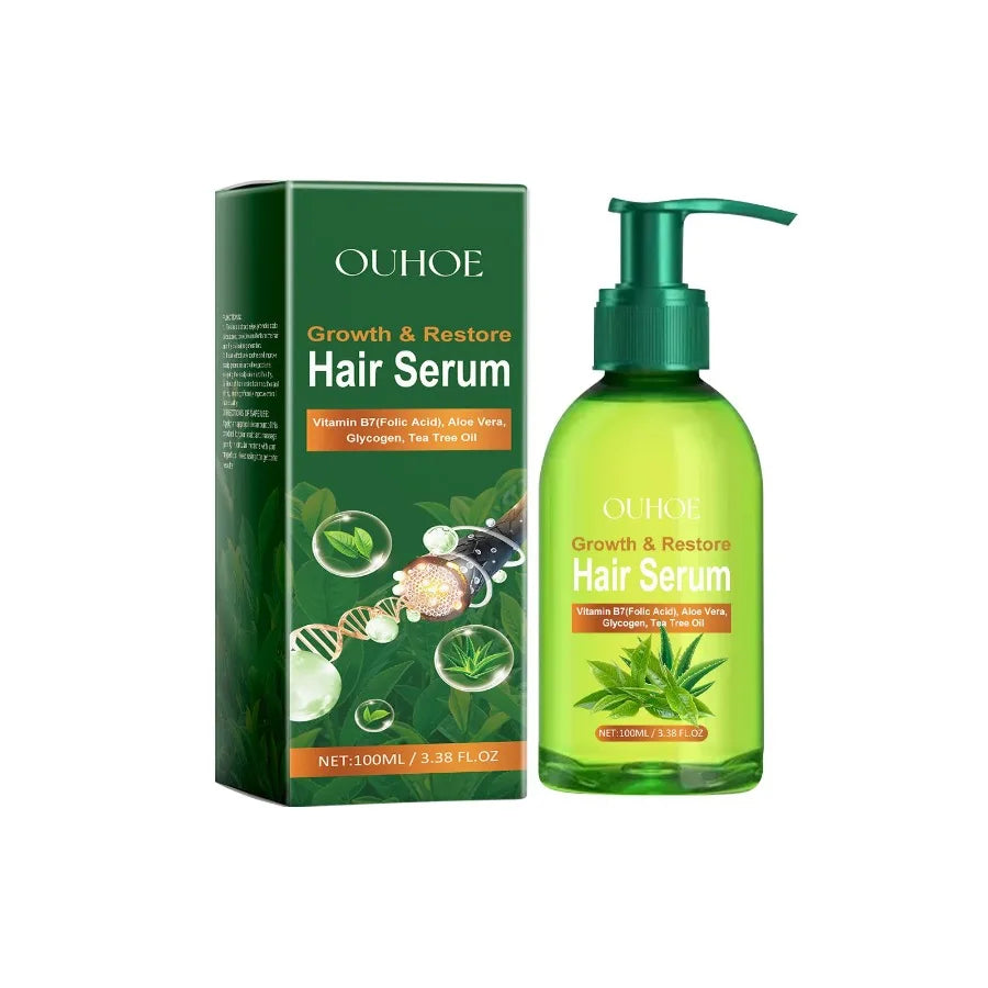 OUHOE Hair Care Tea Tree Essential Oil Improves Dry Split Ends And Nourishes Hair LeaveIn Essential Oil