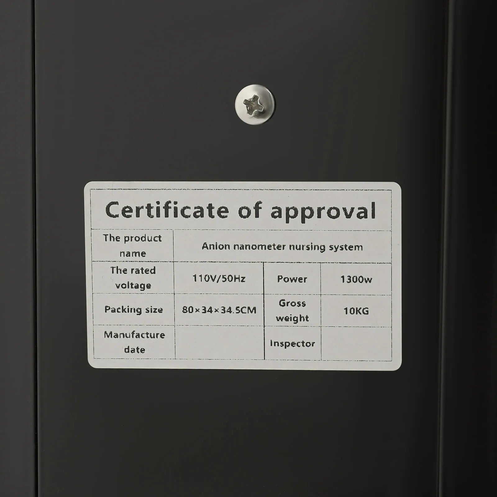 Hair Steamer Nano Hair Steamer for Deep Conditioning Standing Nano Hair Steamer for Hair Care