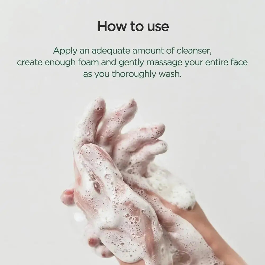 150ml Facial Cleanser Deep Cleansing Moisturizing Oil Control Refreshing Non-Drying Cleanser with Rich Foam for Skin Care