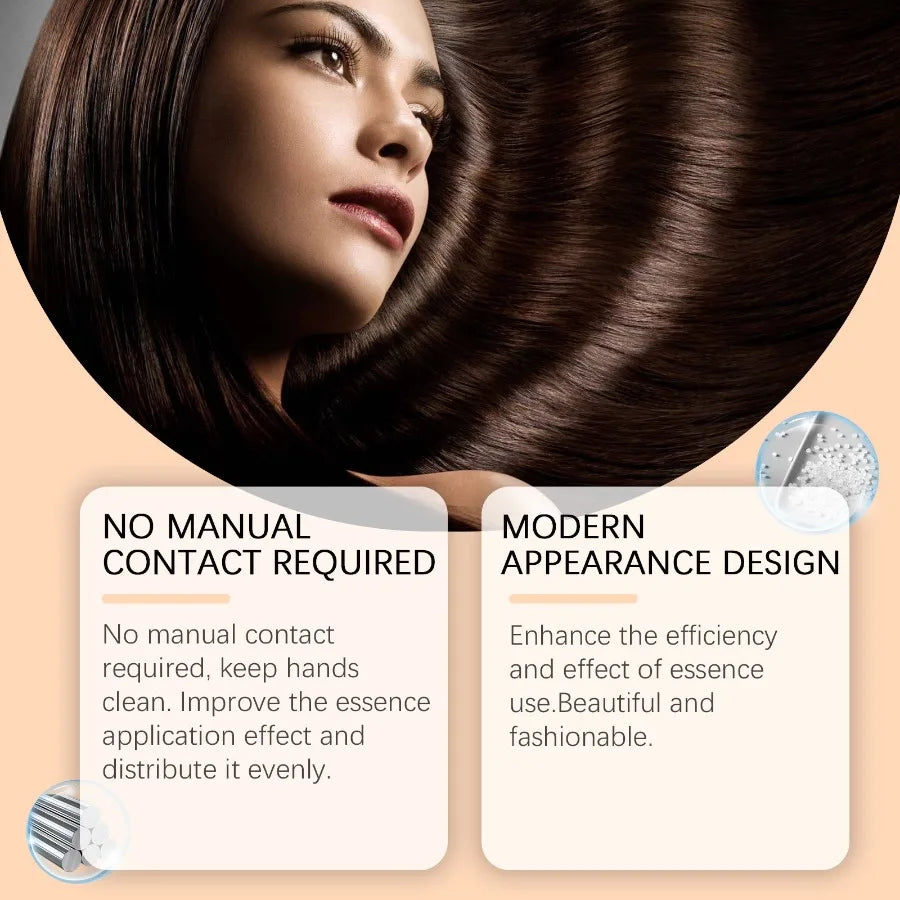 EOHOE Root Hair Care Essence Applicator Scalp Massage Treatment Hair Care Essence Ball Spread To Nourish Hair