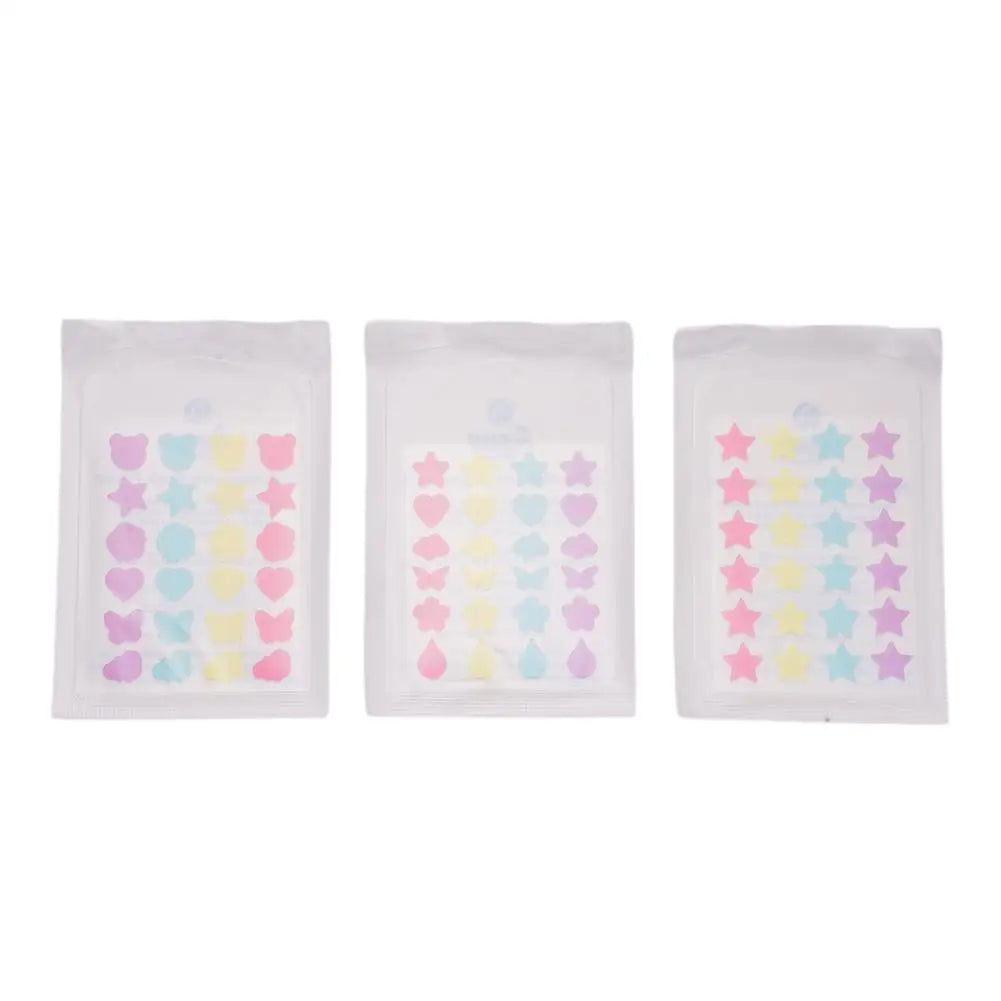 Pimple Patches For Face Colorful Invisible Hydrocolloid Acne Patches Face Spot Care Tool Beauty Beauty Skin Makeup Stickers