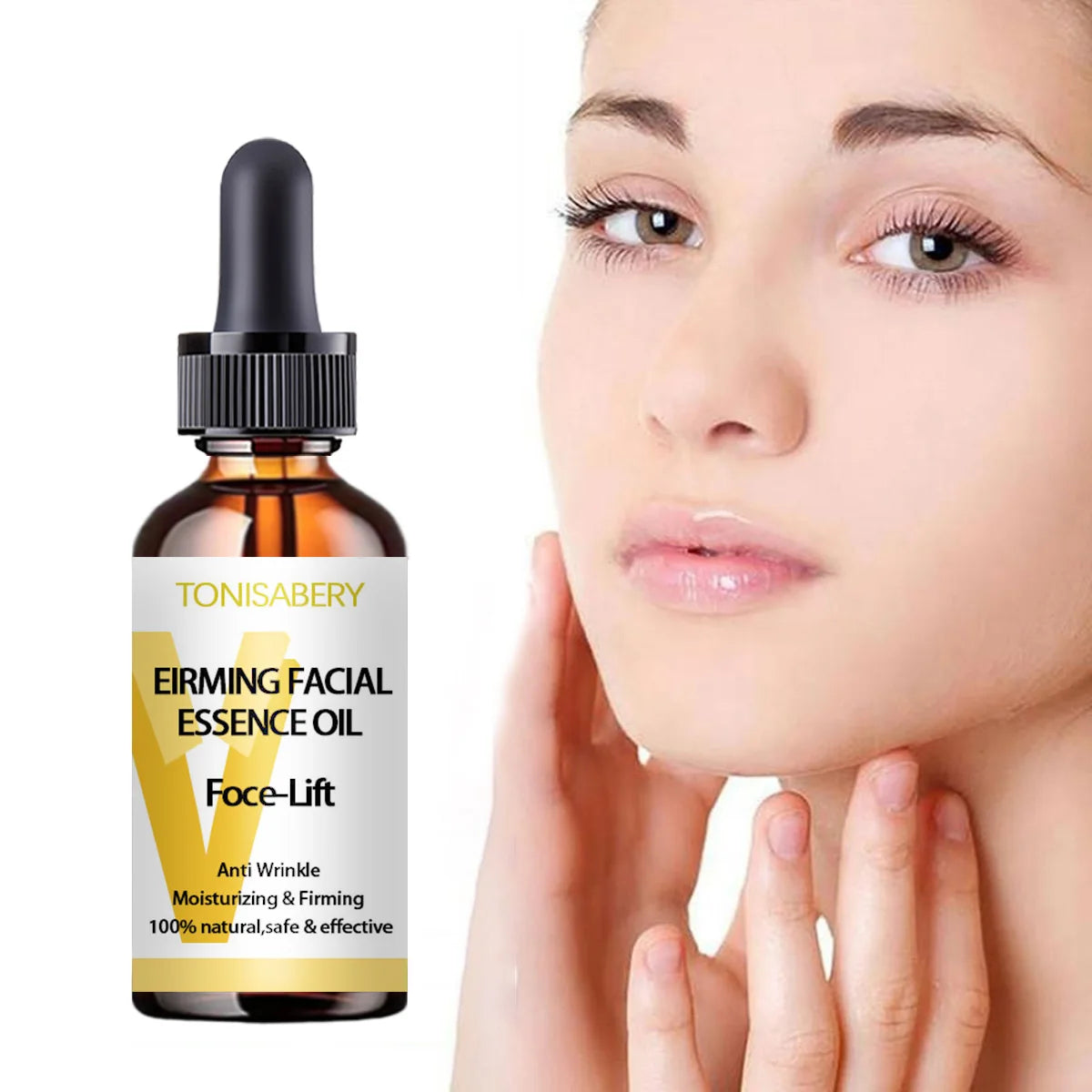 Facial essence instant facial oil V Facial essential oil lifts, tightens, slims, nourishes and protects skin effectively