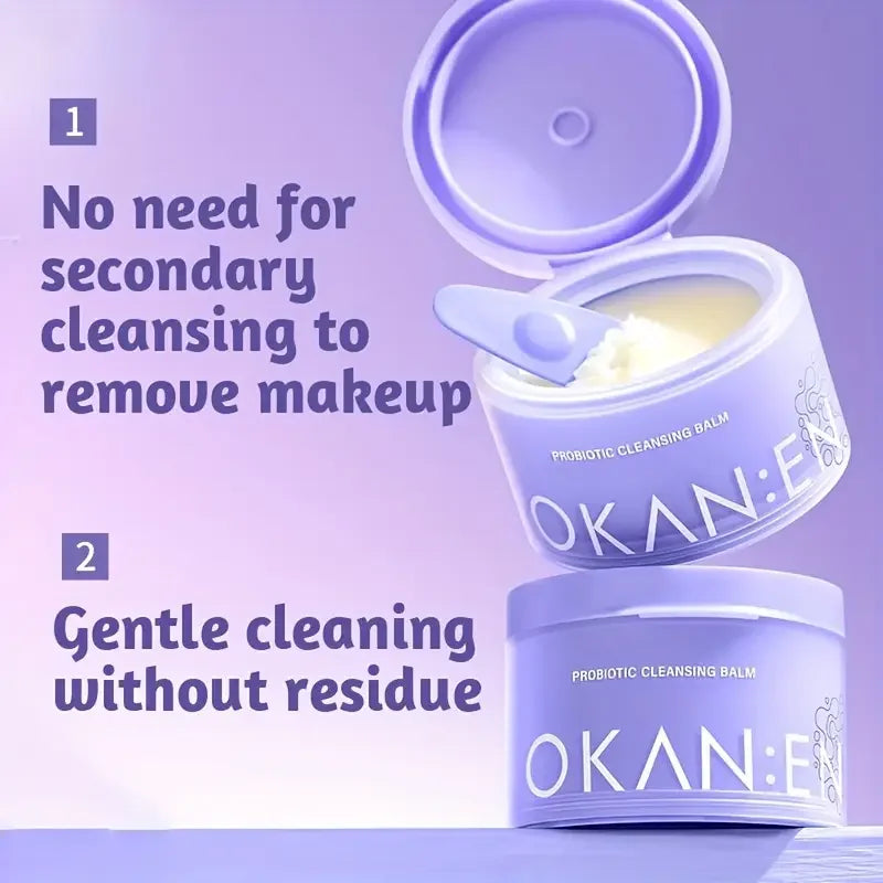 Moisturizing Cleansing Makeup Removal Cream,Gently Melts Away Eye Shadow,EyelinXer and Makeup,Easy to Remove Without Irritation