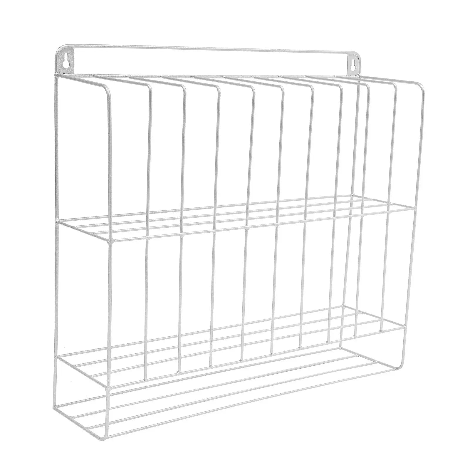 Modern Silver Iron Large Hair Dye Organizer Hair Dye Rack Salon Hair Dye Storage Rack