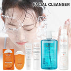 Deep Cleansing Facial Cleanser Removes Face Dirt Cleanser Whitening Cold Cream SPF 50+ Sunscreen Moisturizing Toner Skin Care