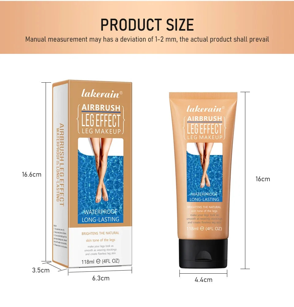 Wholesale Leg Makeup Lotion Even Skin Tone Body Foundation Waterproof Longlasting Body Tanning Cream Medium Bronze Leg Cosmetics