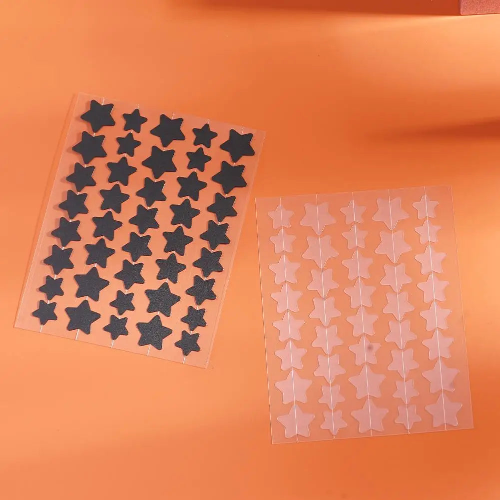 40pcs Pimple Patches Colorful Star-Shaped PE Pimple Patches For Ance Cute And Invisible Pimple Cover Stickers for Pimple Removal