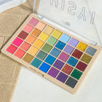 Halloween 40-color eyeshadow palette - Makeup color harmony, rainbow tones, glitter, powder texture, pearl, makeup, shiny