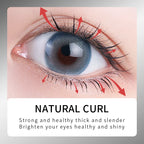 Mascara moisturizes and thickens dark and curly lashes and eyebrows naturally beautiful nourishing and repairing mascara