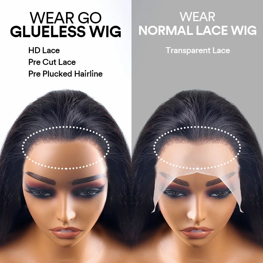 Lafino Glueless Wigs 13x4 Lace Frontal Curly Human Hair Wig Deep Wave Lace Front Wig 13x6 Water Wave Lace Front Wig Wear And Go