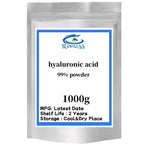 High content 99% Cosmetic raw materials Hyaluronic acid powder anti-wrinkle and Anti-aging,Moisturizing,free shippin