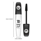 7D mascara waterproof and easy to remove makeup, no smudging and no makeup removal, slender and curled thick mascara