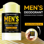 Men Sandalwood Deodorant Stick Anti Sweating Keep Drying Lasting Fragrance Remove Armpit Odor Underarm Refresh Sticks Refresh