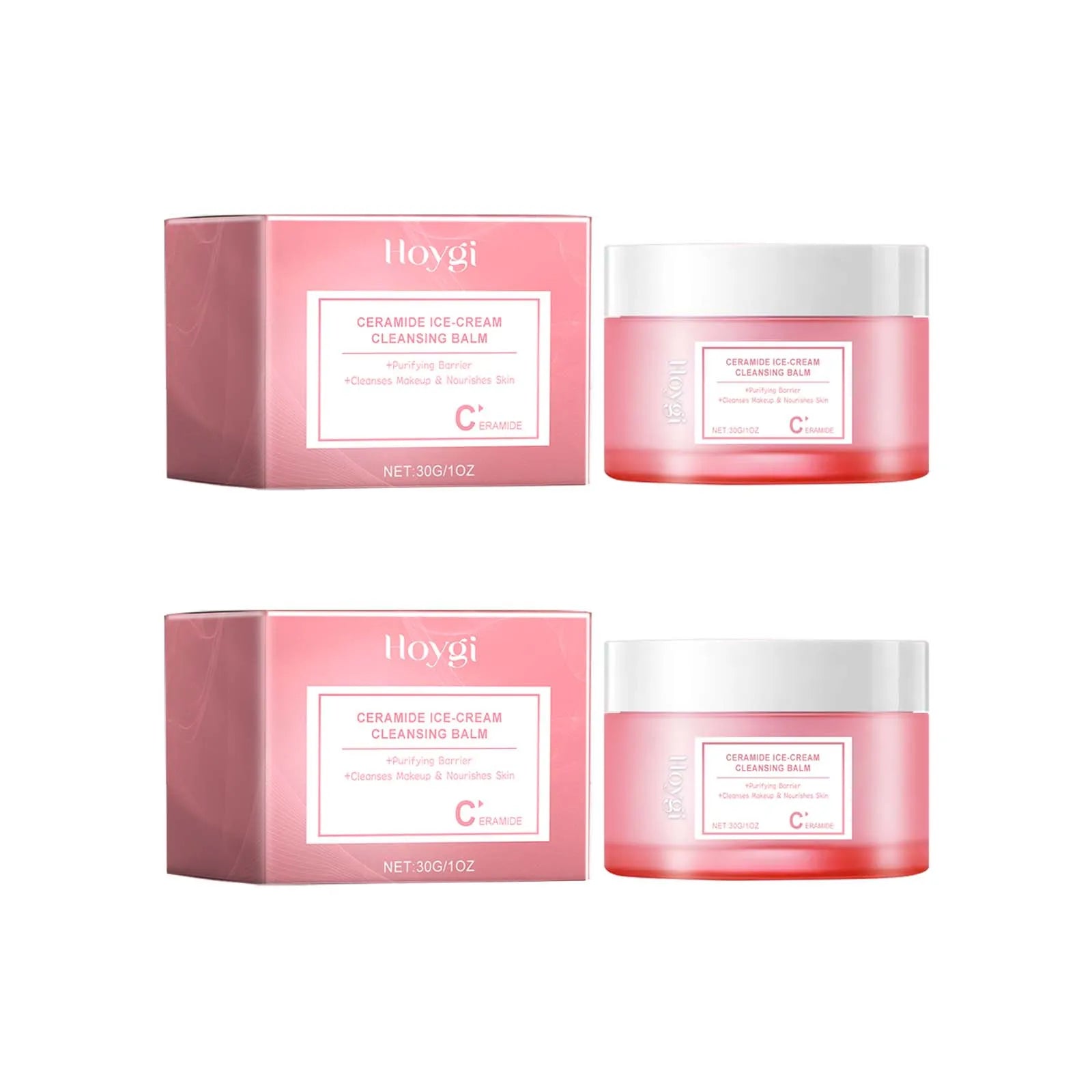 Makeup Remover Balm Unirritating Cleansing Face Skin Eyes Lips Makeup Remova Pores Shrinking Non-tight Refreshing Moisturizing