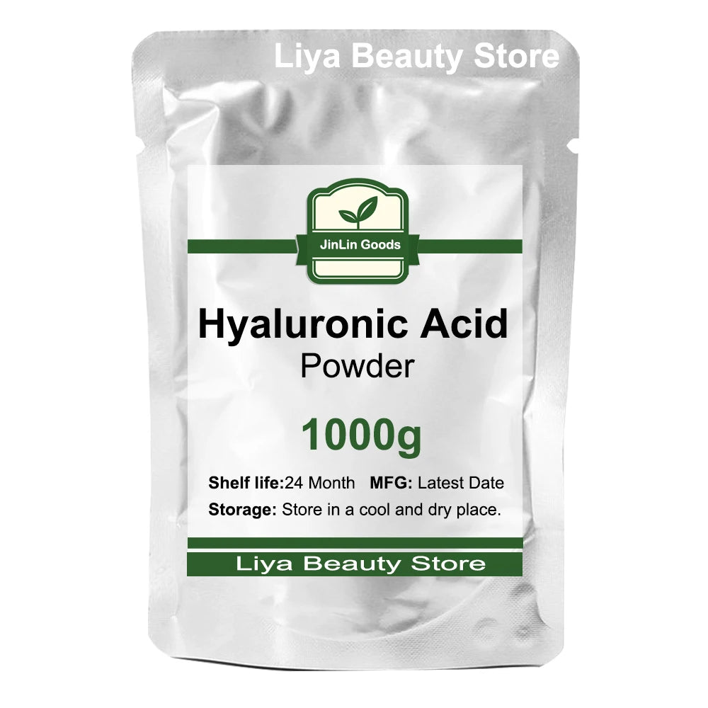 Pure 99% Hyaluronic Acid Powder Cosmetic Grade, Anti Aging, Moisturizing  Skin Whitening Cosmetic Raw Material