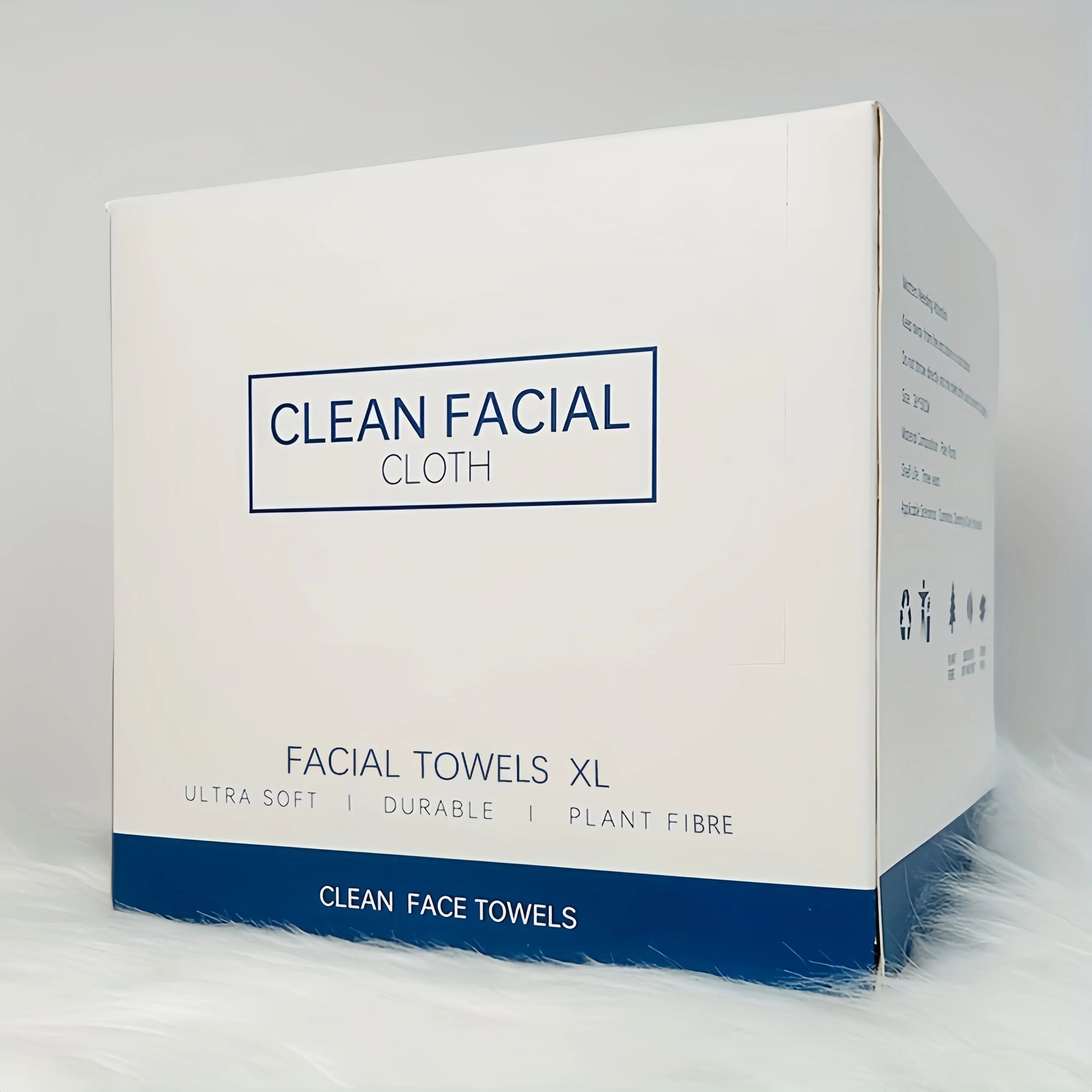 26*30cm Box Disposable Facial Cleansing Towel Thickeneded Large Size Cleansing Skin Suitable for All Skin Types Unisex 40 Pumps/Box