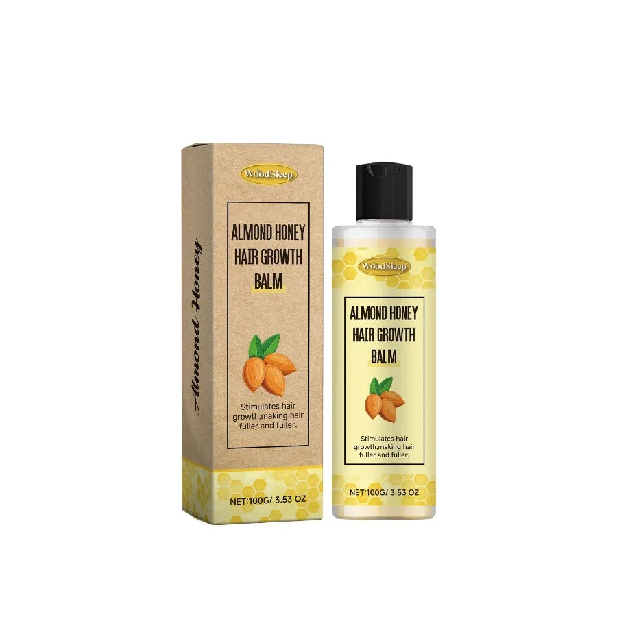 WoodSleep Almond Honey Hair Care Cream Nourishes And Protects Scalp Plump And Smooth Hair