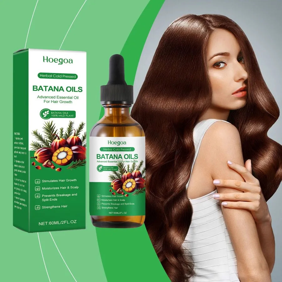 Hoegoa Rosemary Batana Hair Care Essential Oil Repair Dry Hair Soft And Hydrating Hair Care Essential Oil