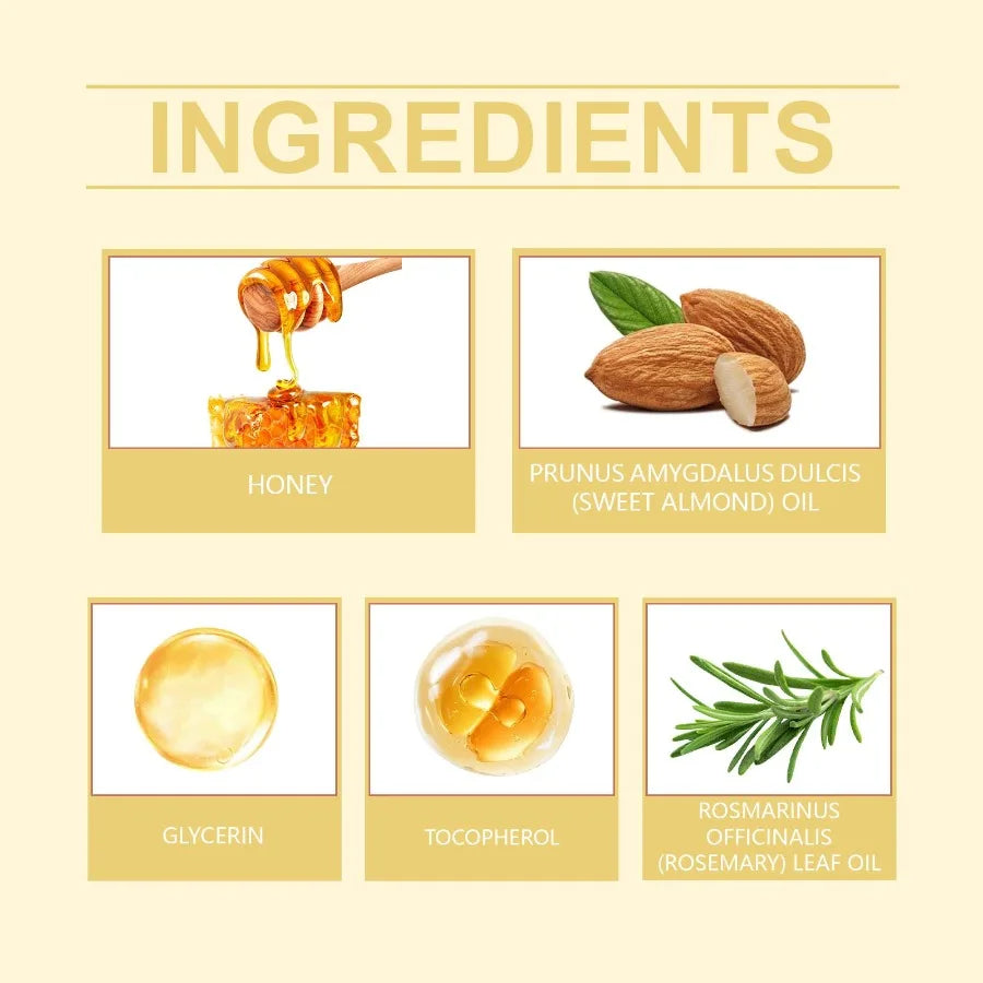 WoodSleep Almond Honey Hair Care Cream Nourishes And Protects Scalp Plump And Smooth Hair