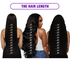 13x4 13x6 Water Wave Curly Human Hair Wig 30 Inch Lace Front Wig Human Hair Deep Wave Frontal Wig Hd Lace Wigs On Clearance Sale