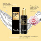Roxelis Perfume Hair Care Essential Oil Spray Soft Care Hair Moisturizing Smooth Moisturizing Hair Luster Care Hair