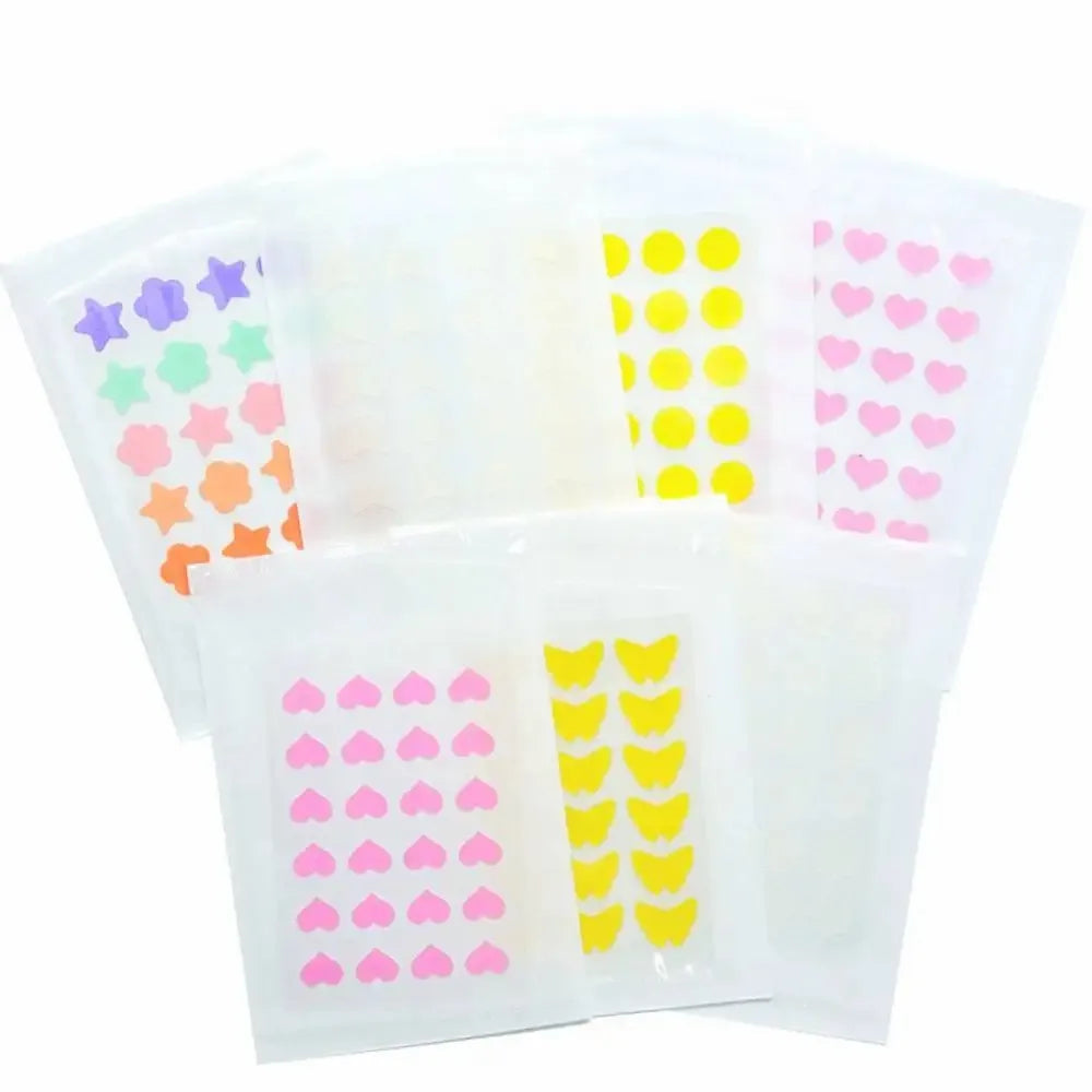 Pimple Patch, Color Pimple Sticker Pimple Patch Covering Blemishes Color PE Pimple Patch Concealer Pimple Discount-Pentagram Pim