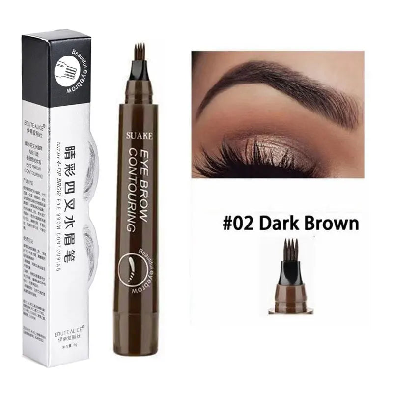 Eyebrow pencil Waterproof Permanent Long Lasting High quality professional makeup for women Cheap Cosmetics Enhancer
