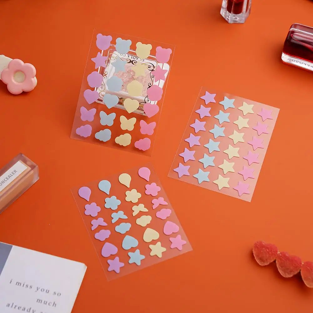 Pimple Patches For Face Colorful Invisible Hydrocolloid Acne Patches Face Spot Care Tool Beauty Beauty Skin Makeup Stickers